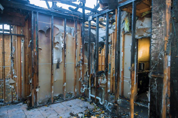 Professional Emergency Fire Cleanup technician working in Tucumcari, NM